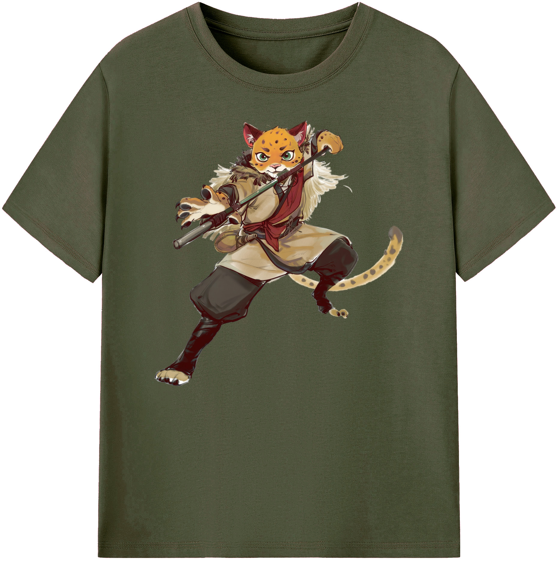 （画像用） Ne Zha 2 ナタ 魔童の大暴れ 綿100％ メンズ半袖Tシャツ｜肌触りやわらか＆通気性